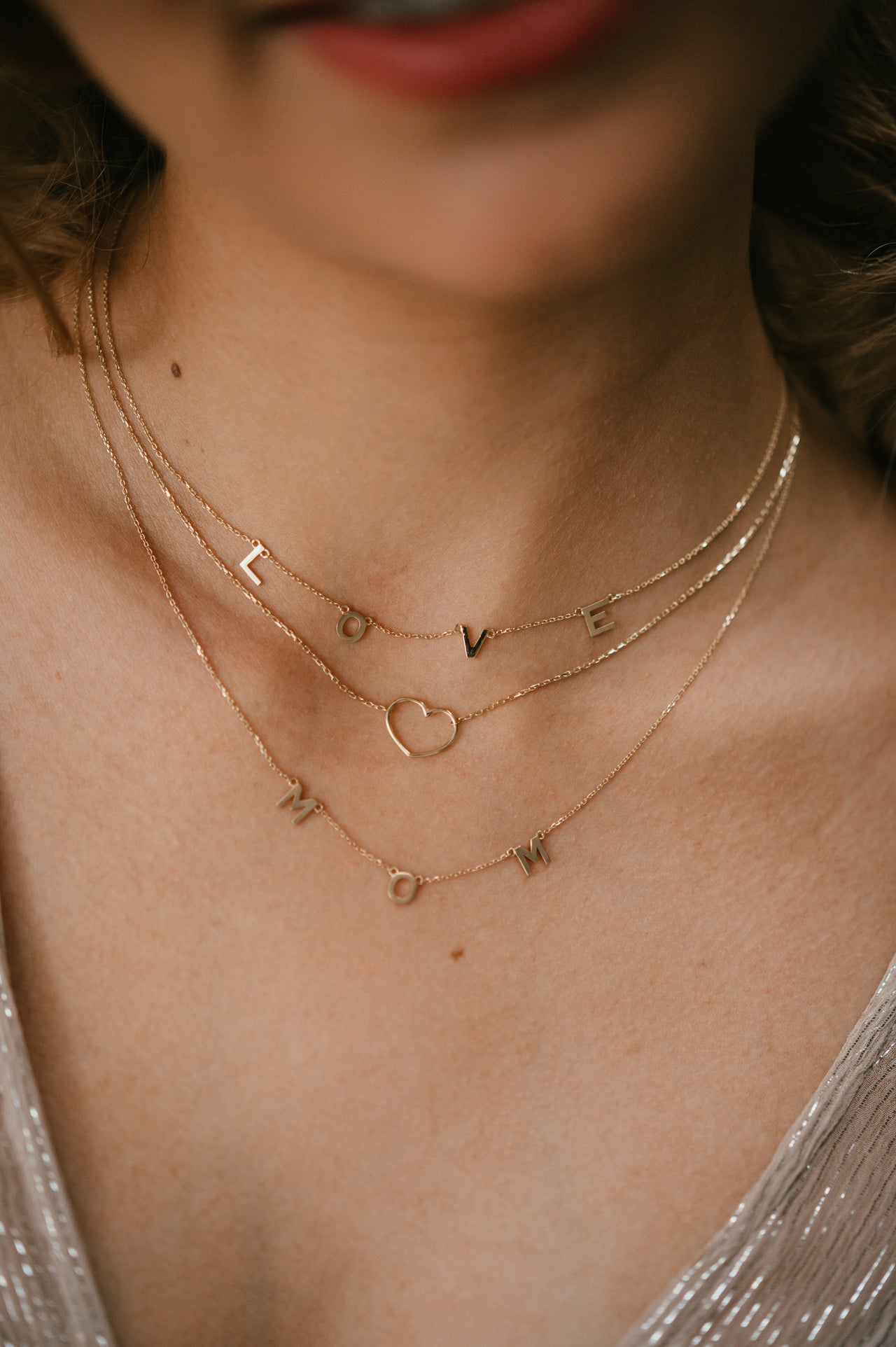 14k LOVE Necklace - 14k gold 14k LOVE Necklace - 14k gold