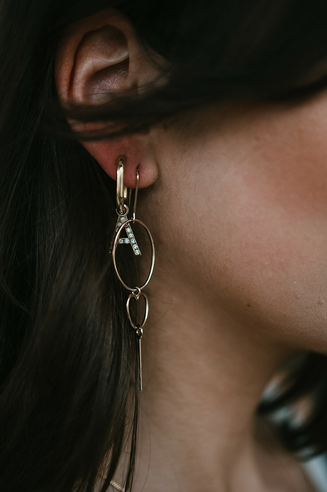 Magical Mom Earring Set - RVS Goud Magical Mom Earring Set - RVS Goud