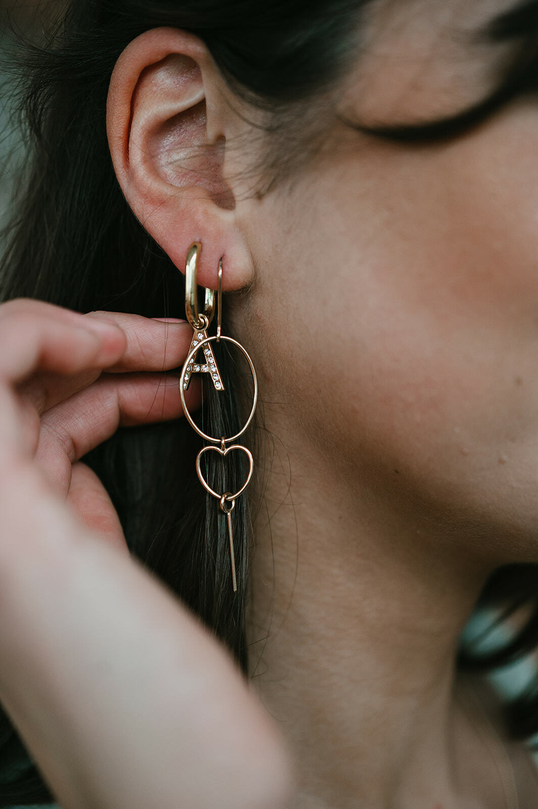 Magical Mom Earring Set - RVS Goud Magical Mom Earring Set - RVS Goud