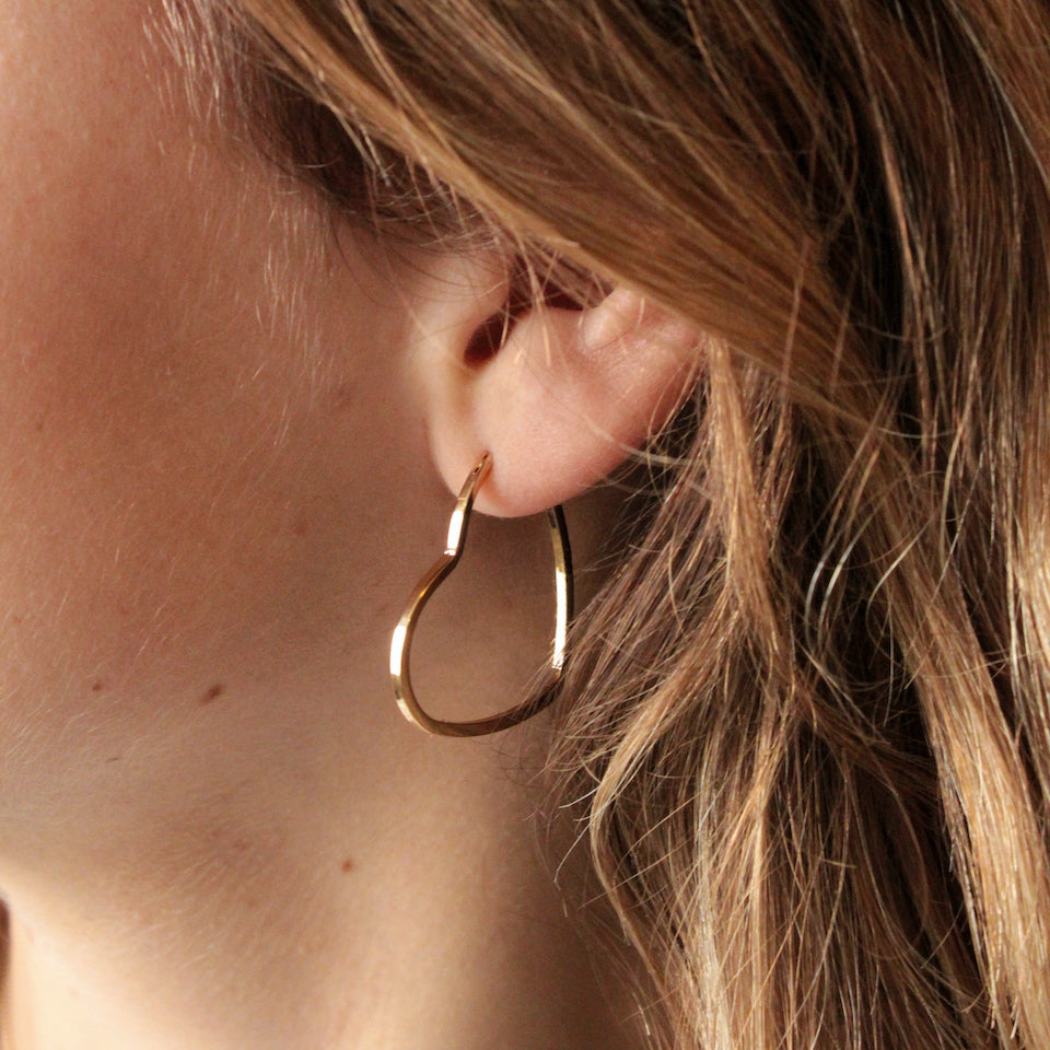 Boucles d'oreilles Cœur - Argent Boucles d'oreilles Cœur - Argent