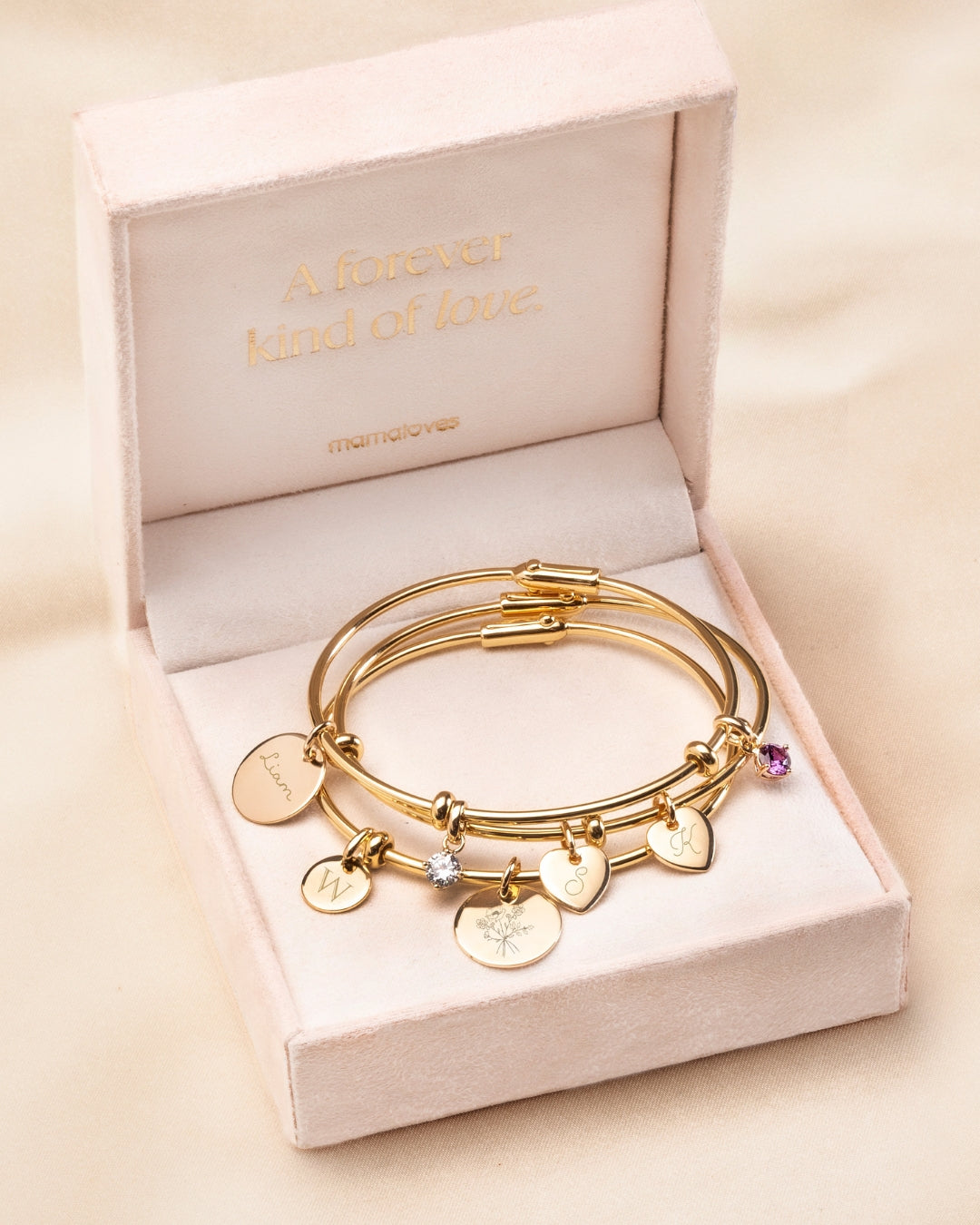 Charm Bangle Classic - 18k Verguld Charm Bangle Classic - 18k Verguld
