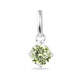 Birthstone Charm - Silver Birthstone Charm - Silver