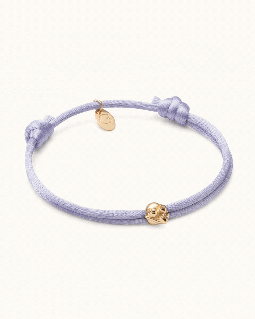 Bracelet Perles Fleur de Naissance - Plaque or 18 carats Bracelet Perles Fleur de Naissance - Plaque or 18 carats