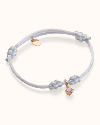 Birthstone Charm Armband - 18k Verguld Birthstone Charm Armband - 18k Verguld