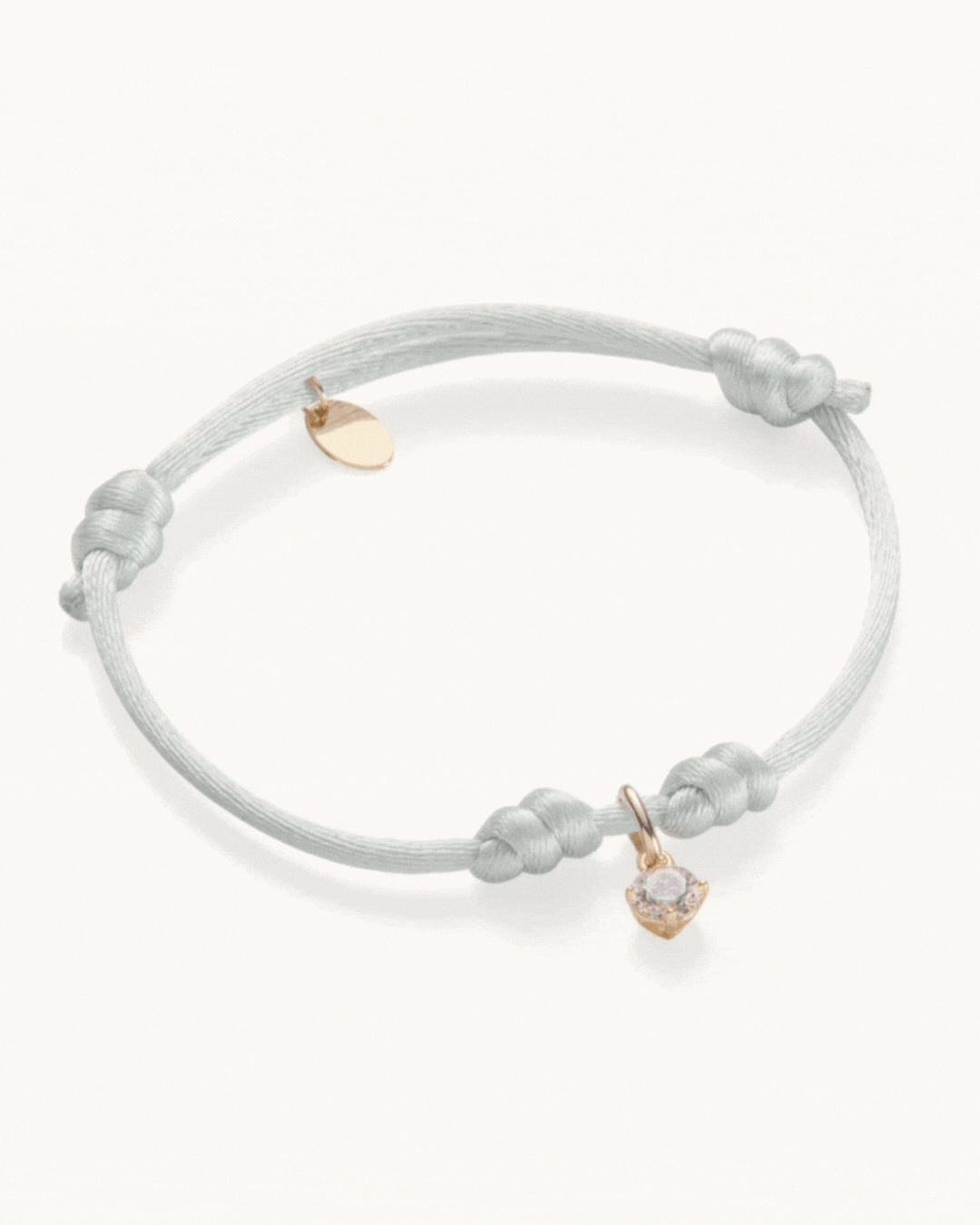 Birthstone Charm Armband - 18k Verguld Birthstone Charm Armband - 18k Verguld
