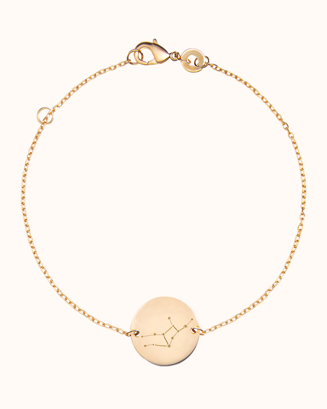 Constellation Zodiac Sign Chain Bracelet - Gold plated Constellation Zodiac Sign Chain Bracelet - Gold plated
