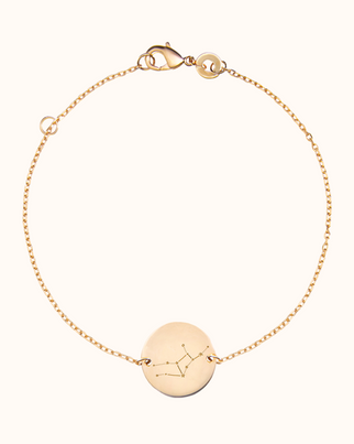 Constellation Zodiac Sign Chain Bracelet - Gold plated Constellation Zodiac Sign Chain Bracelet - Gold plated