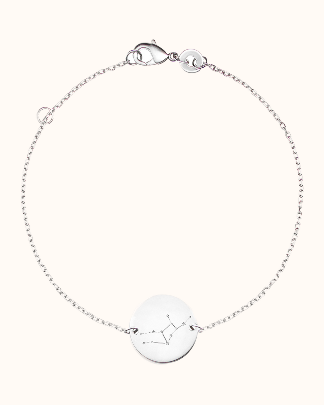 Bracelet Chaîne Zodiaque Constellation - Argent Bracelet Chaîne Zodiaque Constellation - Argent