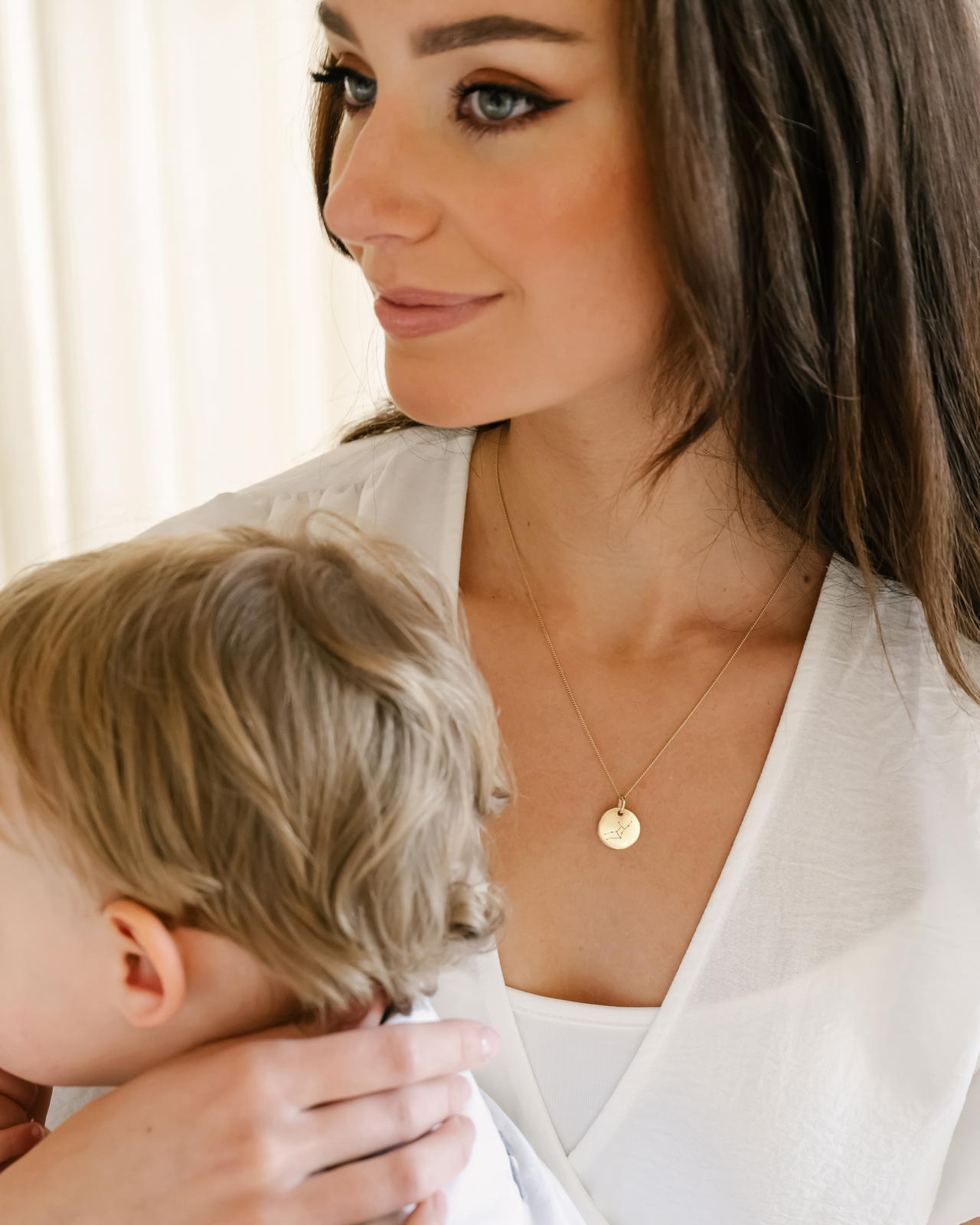Collier Zodiaque Constellation - Plaque or 18 carats Collier Zodiaque Constellation - Plaque or 18 carats