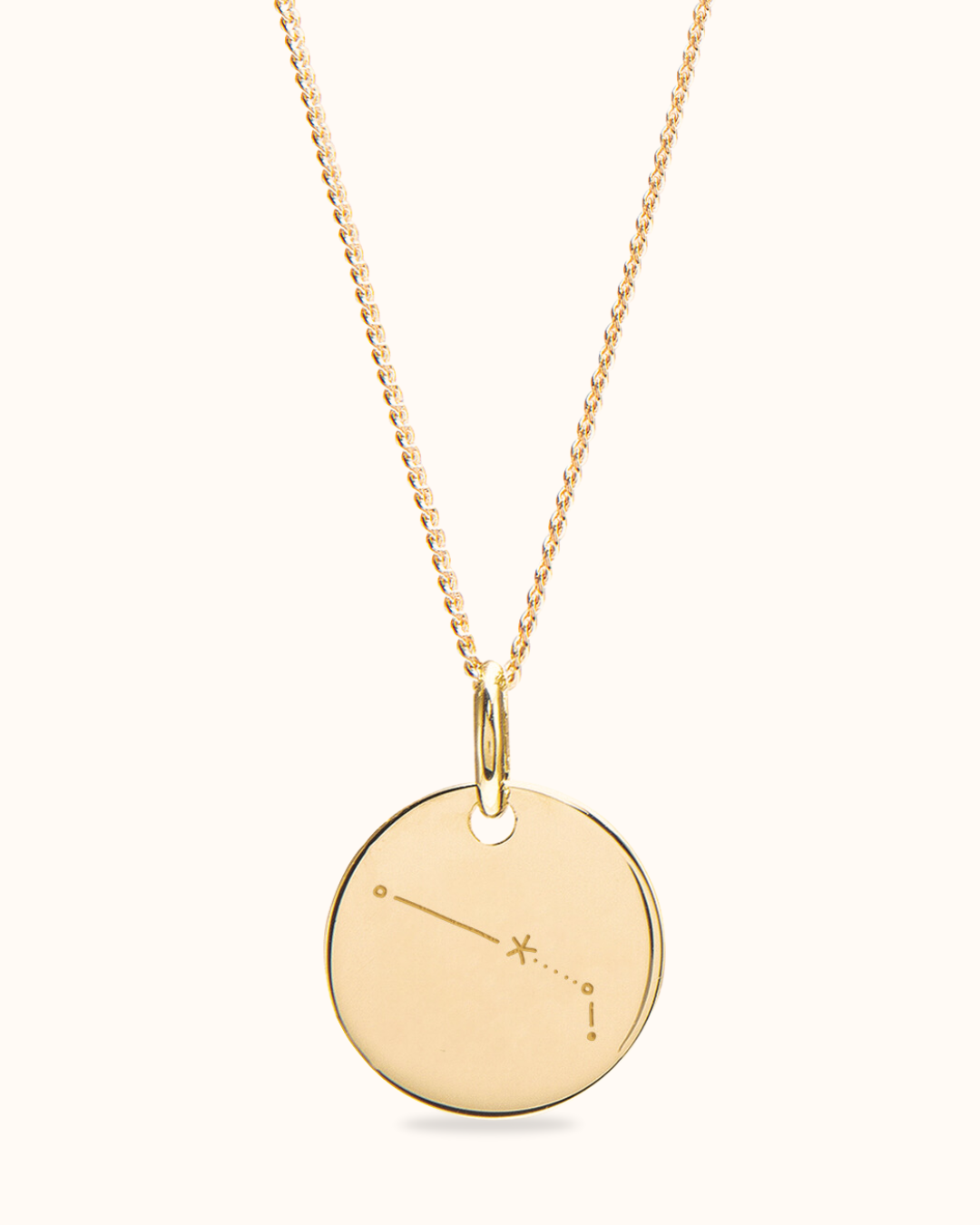 Collier Zodiaque Constellation - Plaque or 18 carats Collier Zodiaque Constellation - Plaque or 18 carats