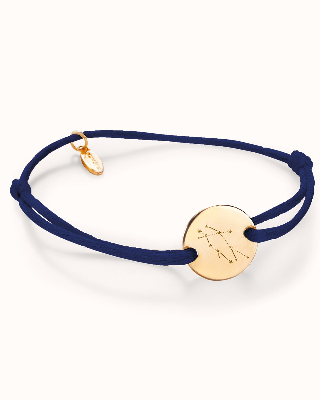 Bracelet Zodiaque Constellation - Plaque or 18 carats Bracelet Zodiaque Constellation - Plaque or 18 carats
