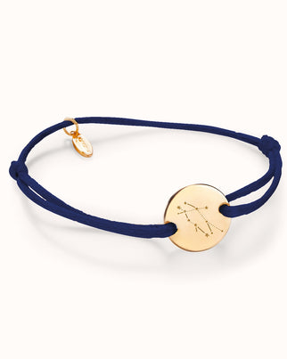 Bracelet Zodiaque Constellation - Plaque or 18 carats Bracelet Zodiaque Constellation - Plaque or 18 carats