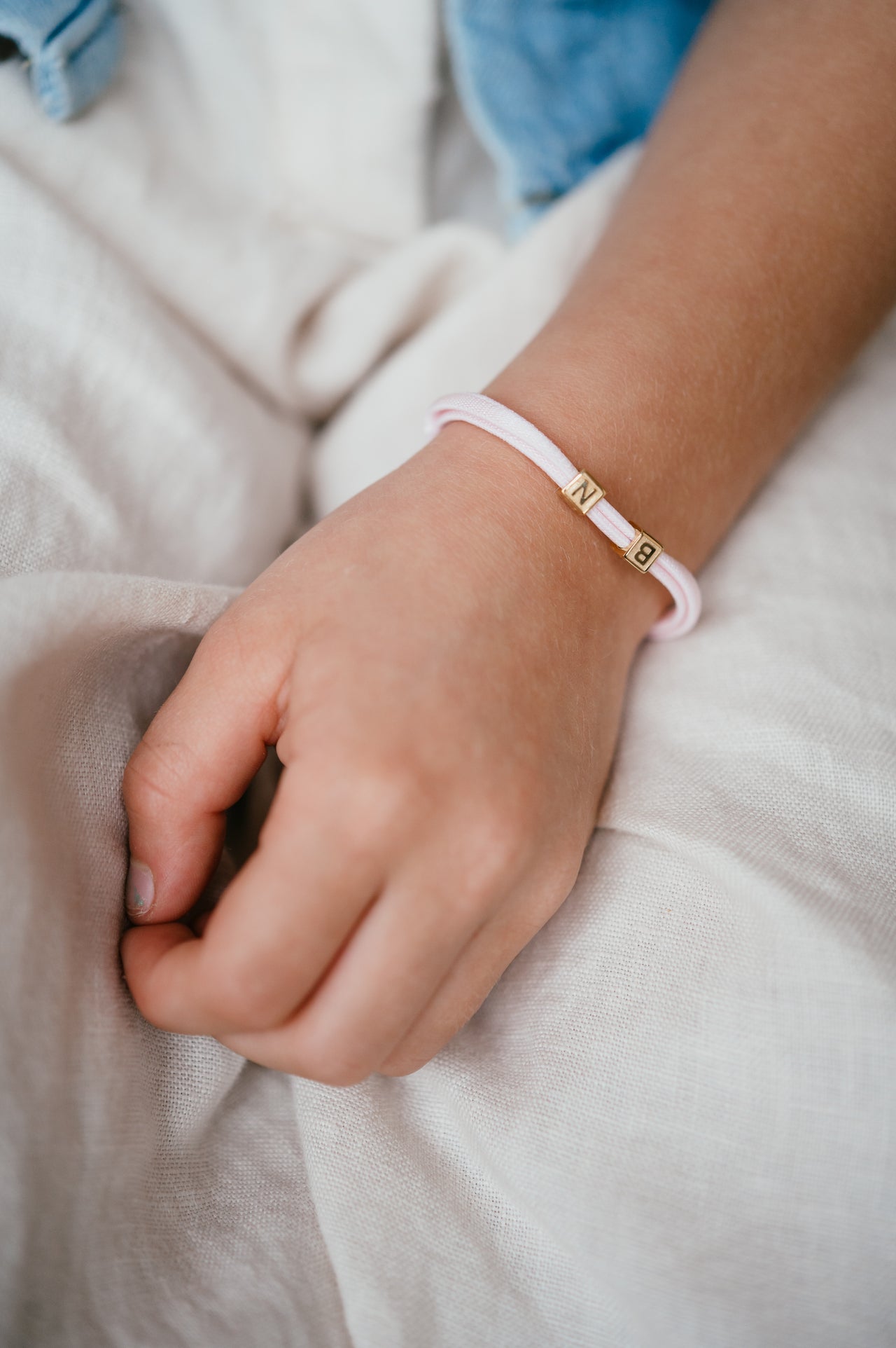 Family Cube Armband - RVS goud Family Cube Armband - RVS goud