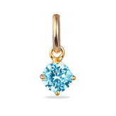 Birthstone Charm Bedel - 18k Verguld Birthstone Charm Bedel - 18k Verguld