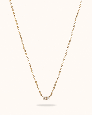 14k Family Diamond Ketting - 14k Solid Gold 14k Family Diamond Ketting - 14k Solid Gold