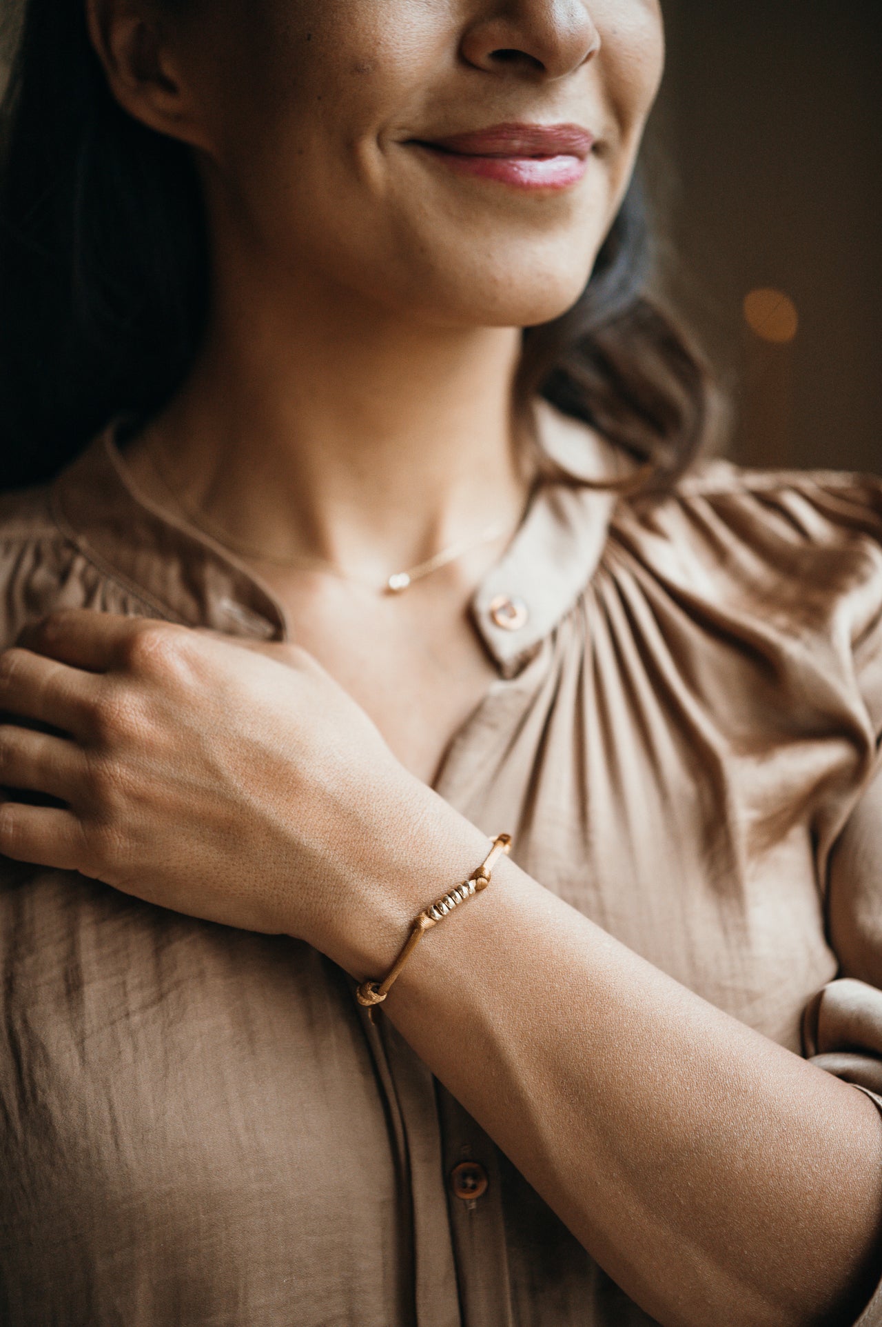 14k Family Ring Bracelet - 14k gold 14k Family Ring Bracelet - 14k gold