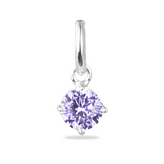 Birthstone Charm - Silver Birthstone Charm - Silver