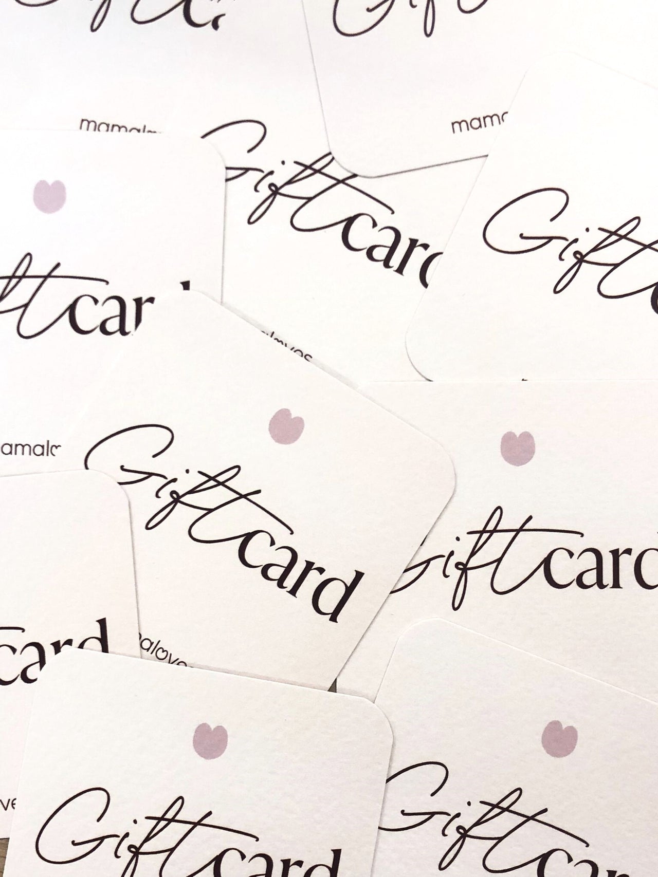 MAMALOVES Carte Cadeau  MAMALOVES Carte Cadeau