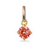Birthstone Charm Bedel - 18k Verguld Birthstone Charm Bedel - 18k Verguld