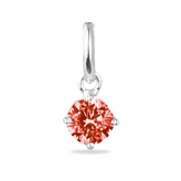 Birthstone Charm - Silver Birthstone Charm - Silver