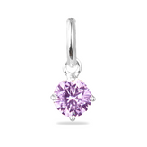 Birthstone Charm - Silver Birthstone Charm - Silver