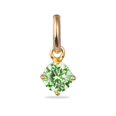 Birthstone Charm Bedel - 18k Verguld Birthstone Charm Bedel - 18k Verguld
