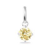 Birthstone Charm - Silver Birthstone Charm - Silver