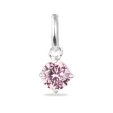 Birthstone Charm - Silver Birthstone Charm - Silver