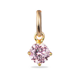 Birthstone Charm Bedel - 18k Verguld Birthstone Charm Bedel - 18k Verguld