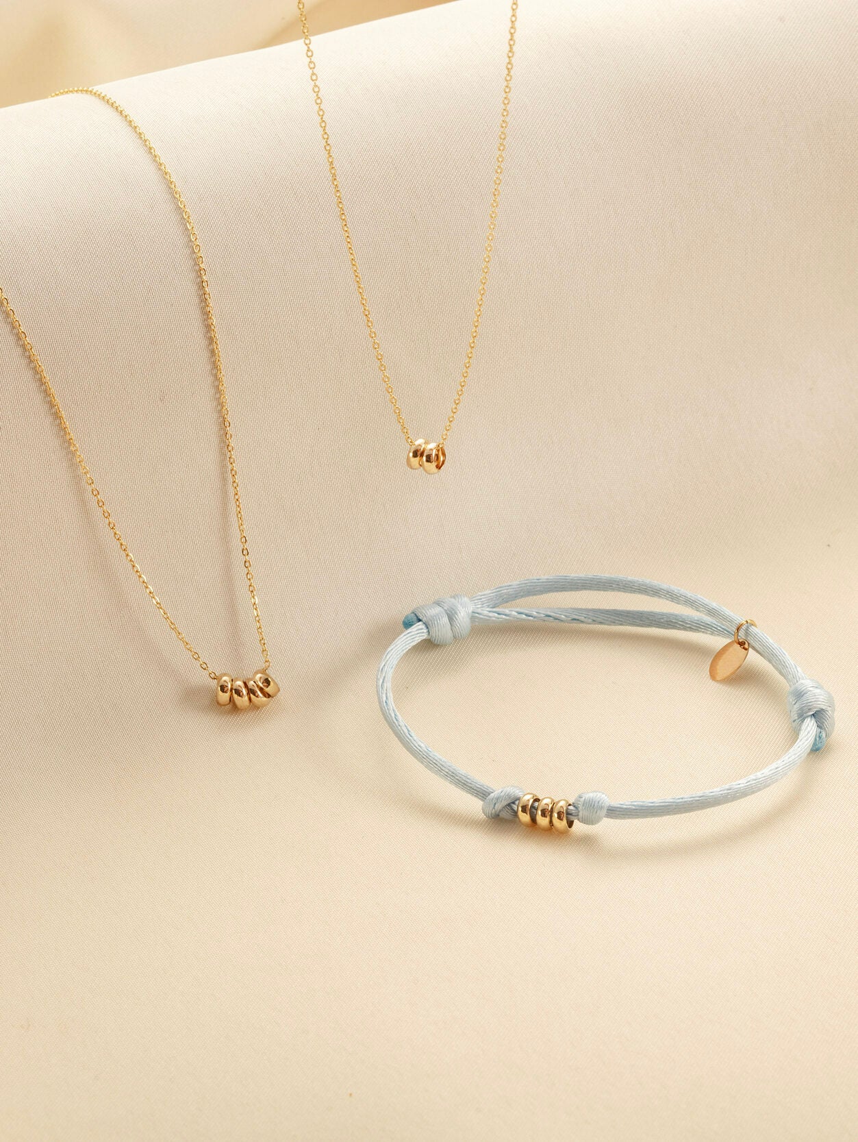 14k Family Ring Necklace - 14k gold 14k Family Ring Necklace - 14k gold