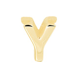 14k Single Initial Charm - 14k gold