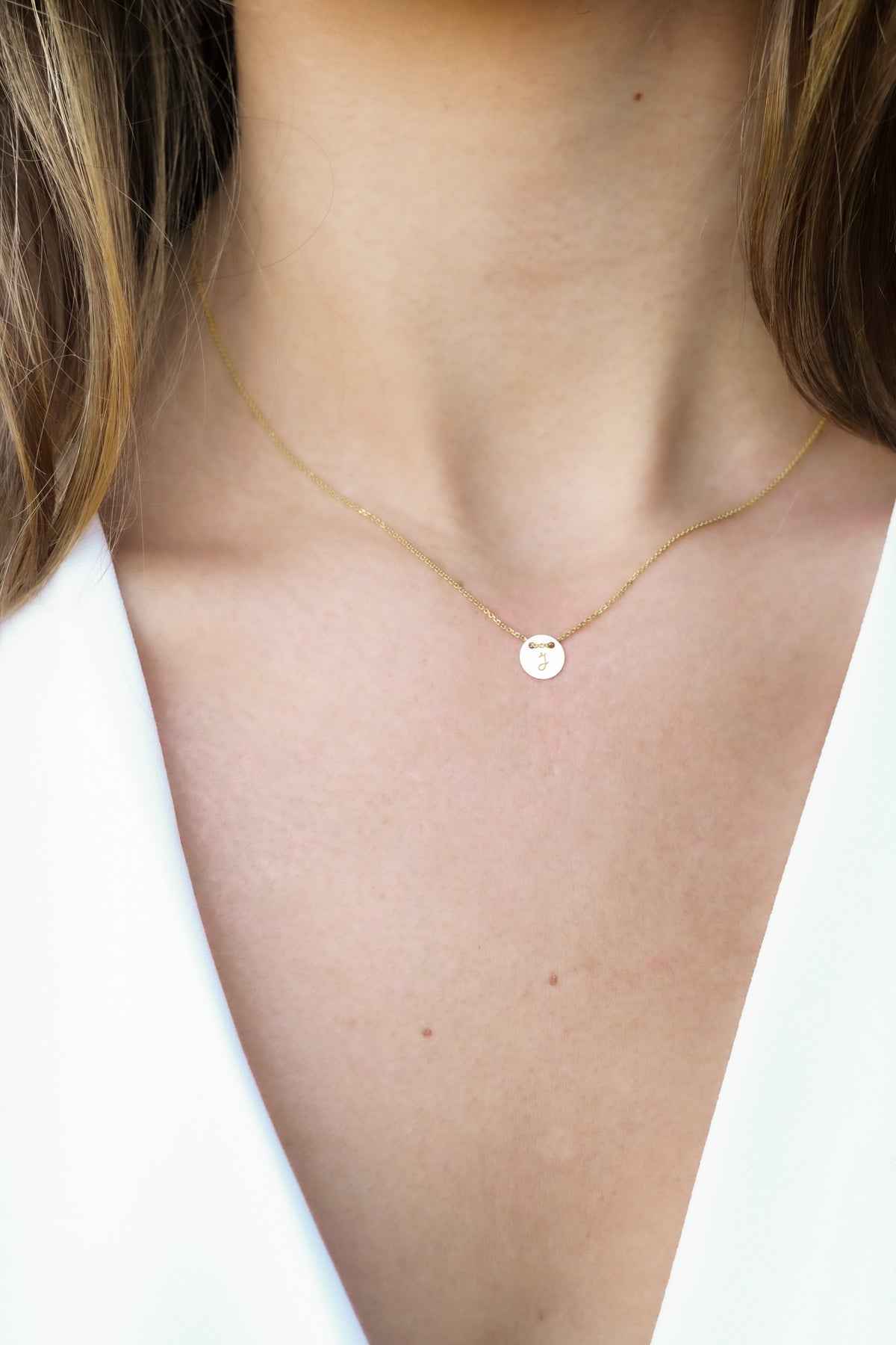 14k Demure Ketting - 14k Solid Gold