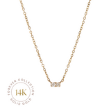 Halskette – 14-karätiges Massivgold