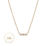 Halskette – 14-karätiges Massivgold