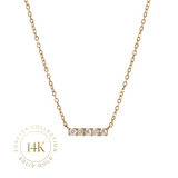 Halskette – 14-karätiges Massivgold