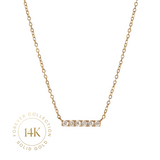 Halskette – 14-karätiges Massivgold