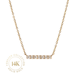 Halskette – 14-karätiges Massivgold