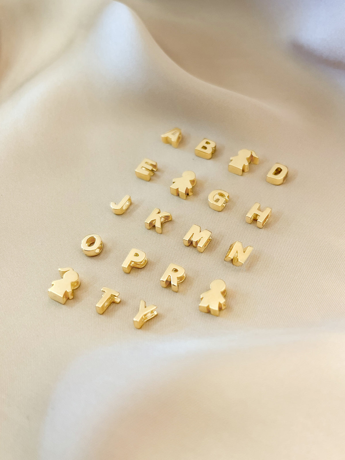 Losse letter bedel - Verguld - Letter