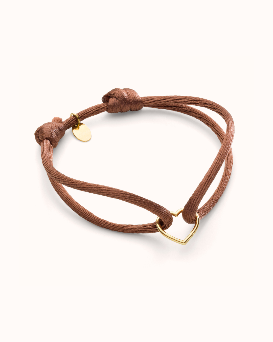 14k Open Heart Bracelet - 14k gold