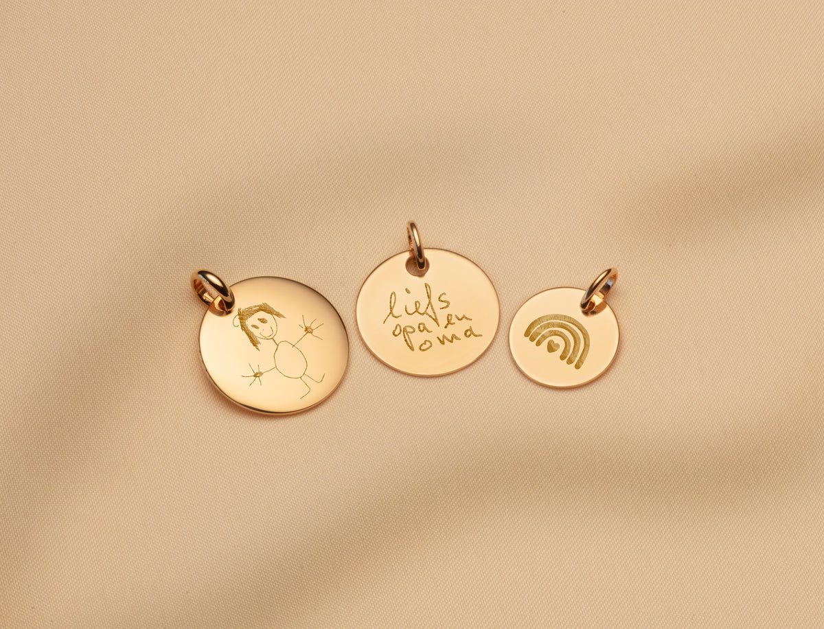 Photo Necklace - Gold plated