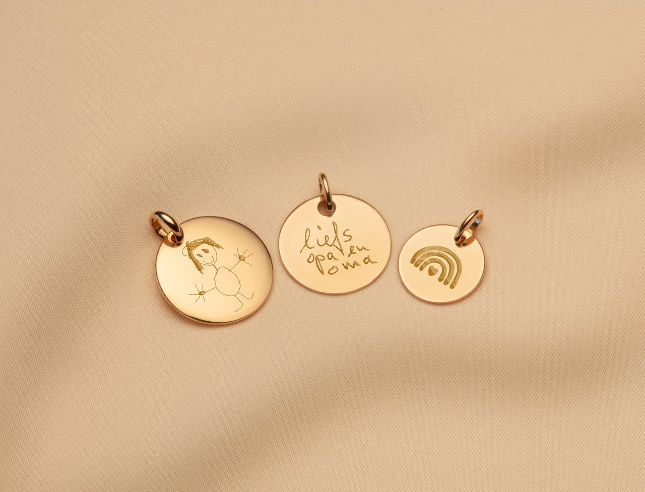 Foto Ketting - 18k Verguld