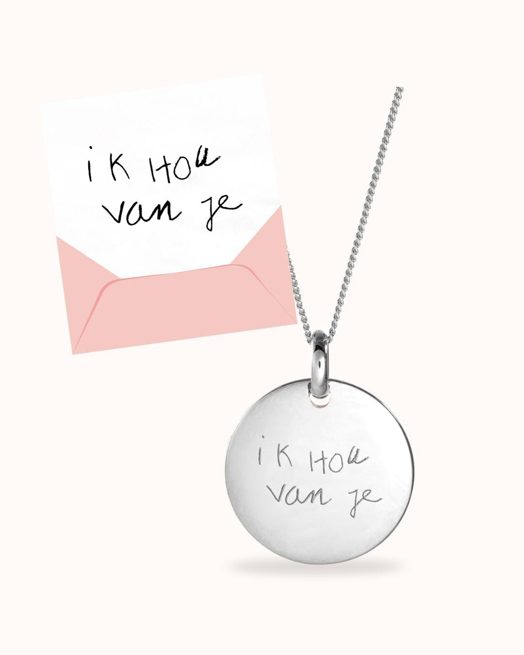 Love Note Ketting - Sterling Zilver 925