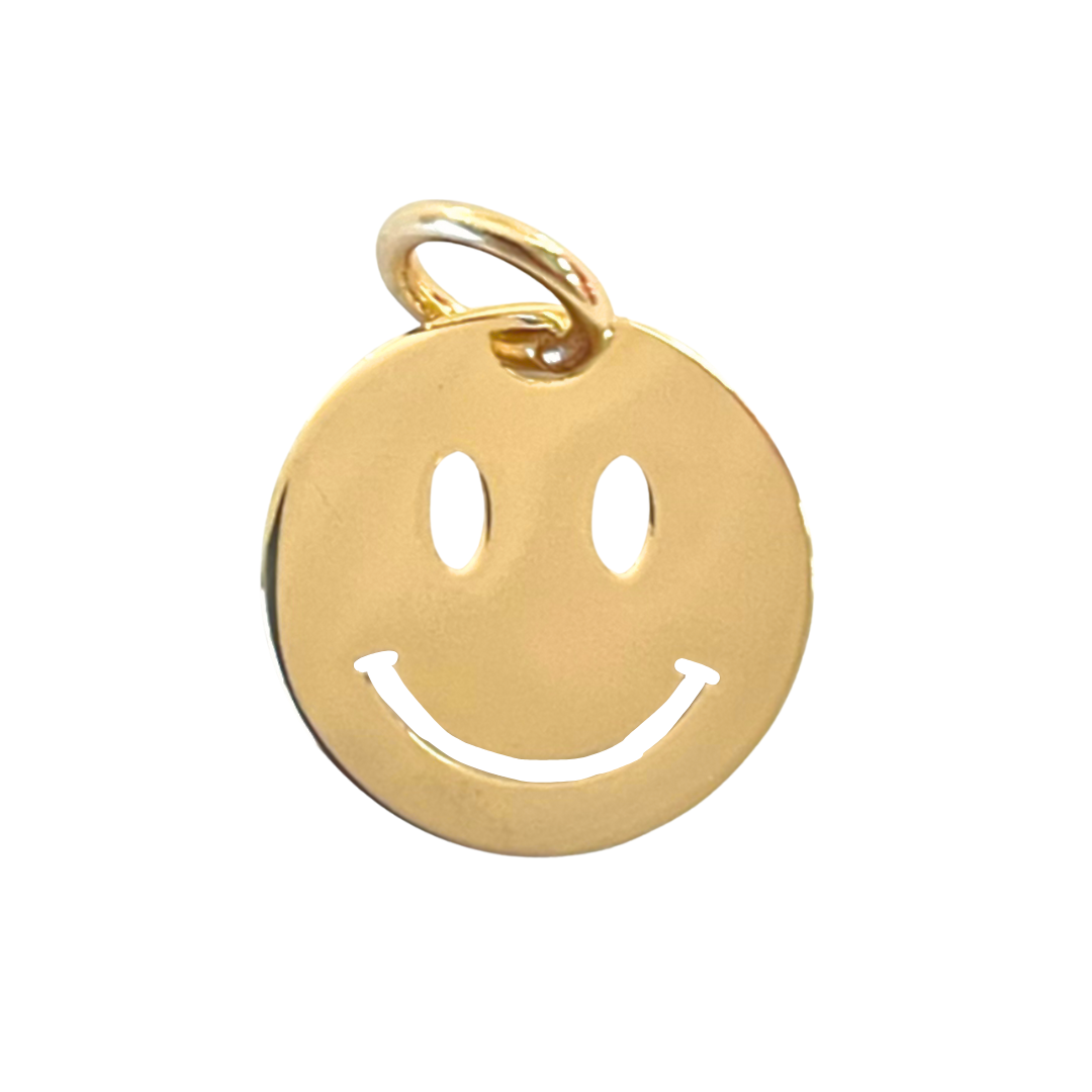 Open Initial Necklace - Gold plated