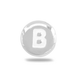 Charm Perle Initiale - Argent Massif 925