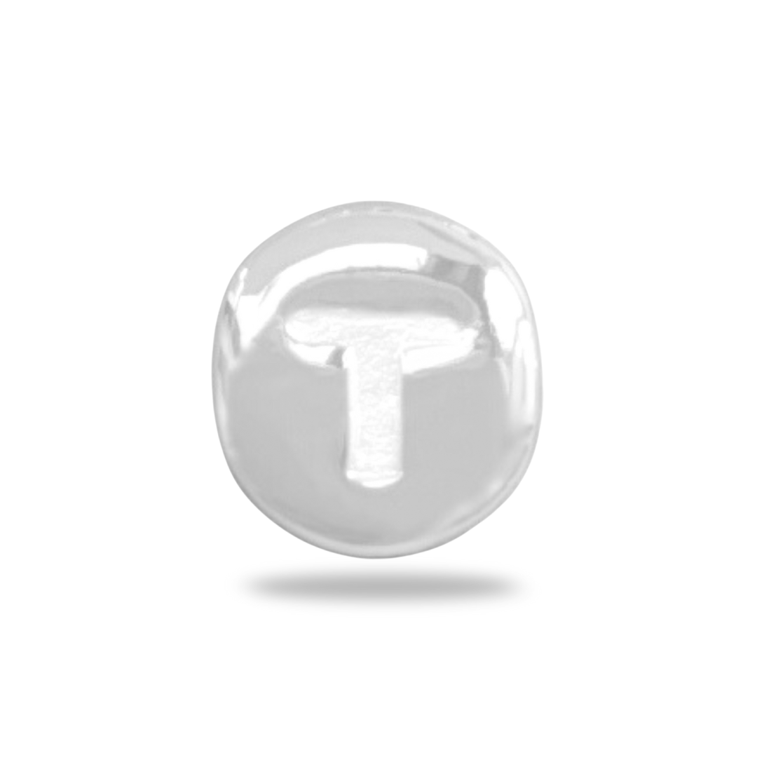 Charm Perle Initiale - Argent Massif 925