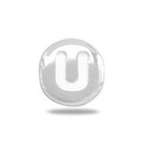 Charm Perle Initiale - Argent Massif 925
