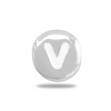 Charm Perle Initiale - Argent Massif 925