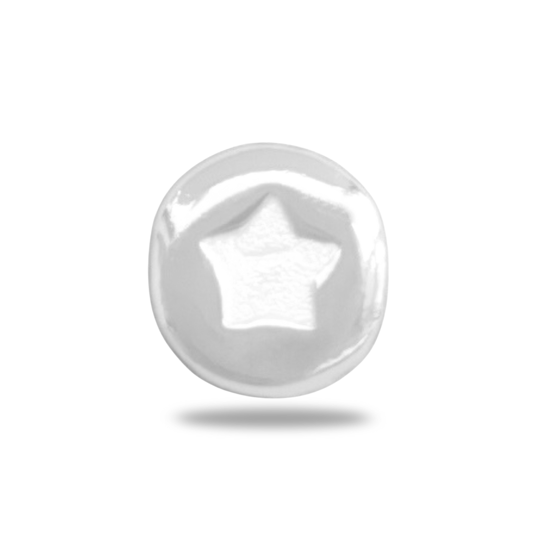 Charm Perle Initiale - Argent Massif 925