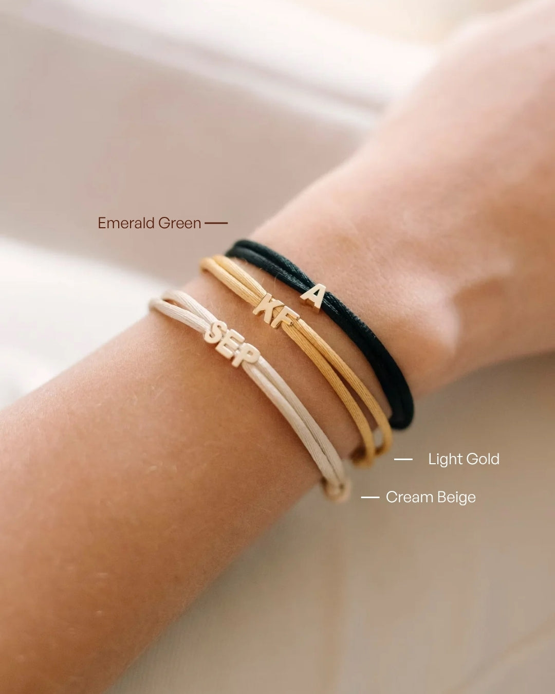 Letter Armband - Verguld - Gepersonaliseerde Armband