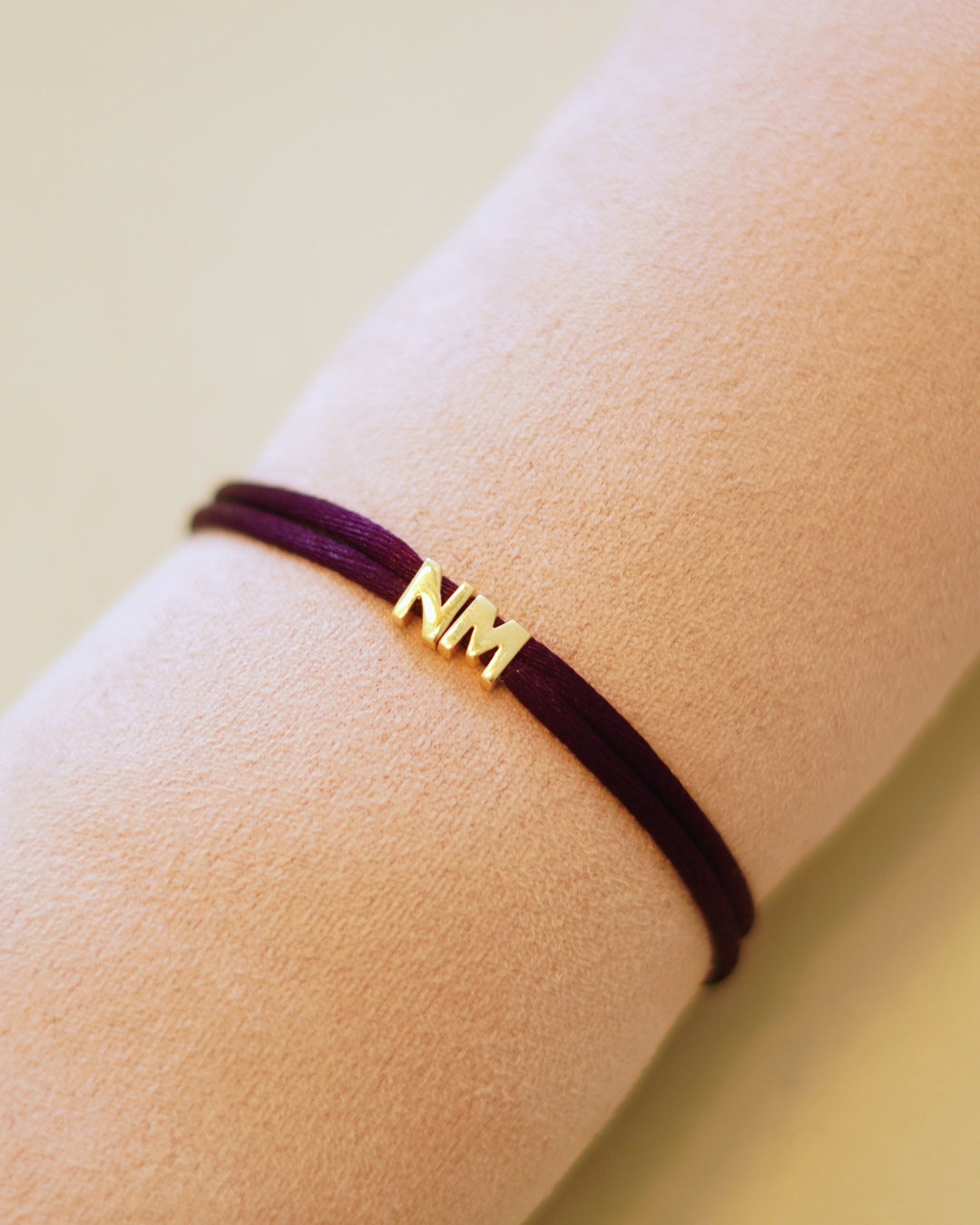 PROUD MOM Letter Armband - Verguld - Gepersonaliseerde Armband
